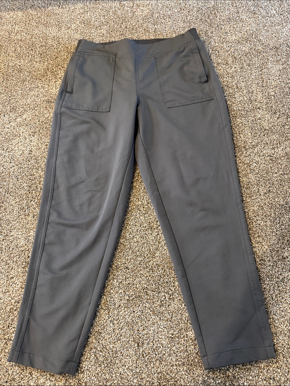 32 cool: women’s: Gray Stretch Casual Pants 31”waist x 26” inseam
